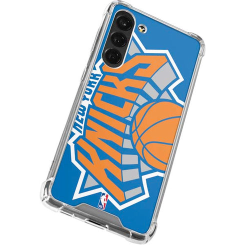 NBA New York Knicks Large Logo Galaxy S24 FE Clear Case